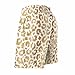 TZTTZT Gold Leopard Fashion Print Mens Swim Trunks, Quick Dry Mens Swim Board Shorts Swimwear Beach Bathing Suits