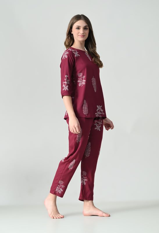 Image of Ichaa womens NIGHT SUIT SET