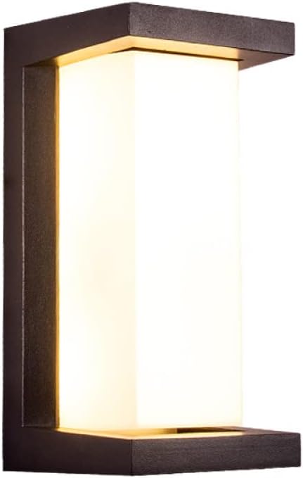 MILIPA Wandlamp Led Retro Wandlamp Buiten Inductie Deur Hoofd Lamp Voor Hal Balkon Binnenplaats Buiten Wandlamp Makkelijk te installeren