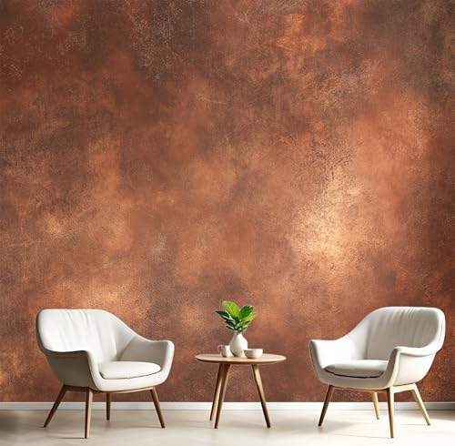 Carta Da Parati Marrone Struttura Metallica Effetto 3D 250X170Cm Fotomurale Cucina Murales Xxl Poster Gigante Design Casa Arte Della Trama Per Soggiorno Camera Da Letto Corridoio Sala Da Pranzo