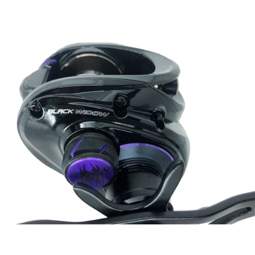 Carretilha Marine Sports Lubina Black Widow GTX 11 Rol 9.5:1 Drag 7.5K Esquerda