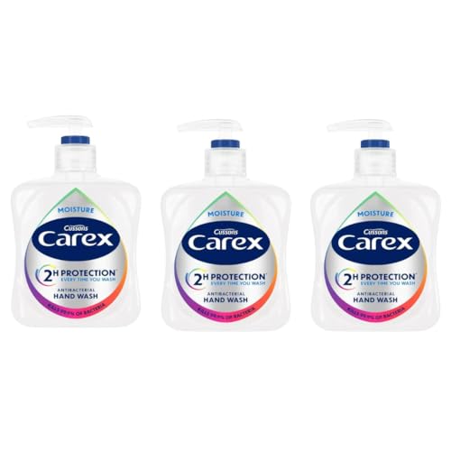 Image of Carex Moisture Plus Antibacterial Handwash 250ml x 3