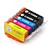 Produktbild Gootior 5 Kompatibel PGI-525 CLI-526 Druckerpatronen für Pixma MG6150 MG6250 MG5350 MG5250 iP4850 iP4950 iX6550 MG8150 MG8250