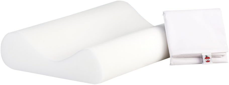 Core ProductsBasic Support, Conforming Foam Cervical Support Pillow, Includes Fitted Case, Firm