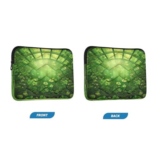 Funda Verde para Laptop 13-14 Pulgadas Resistente e Impermeable miniatura 2