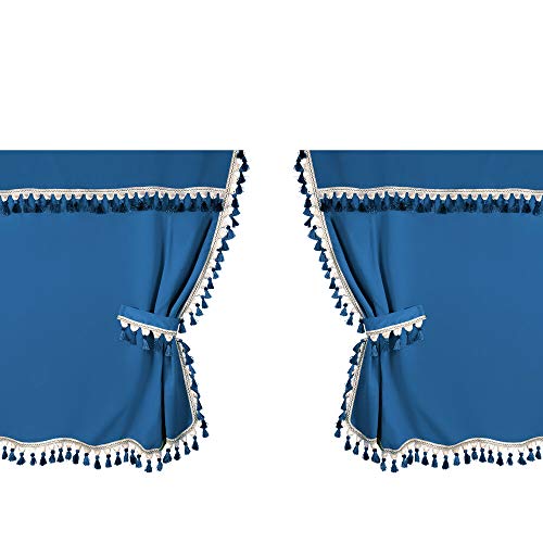 Preisvergleich Produktbild Lampa Stromausfall Vorhänge blau für Standard-Kabinen