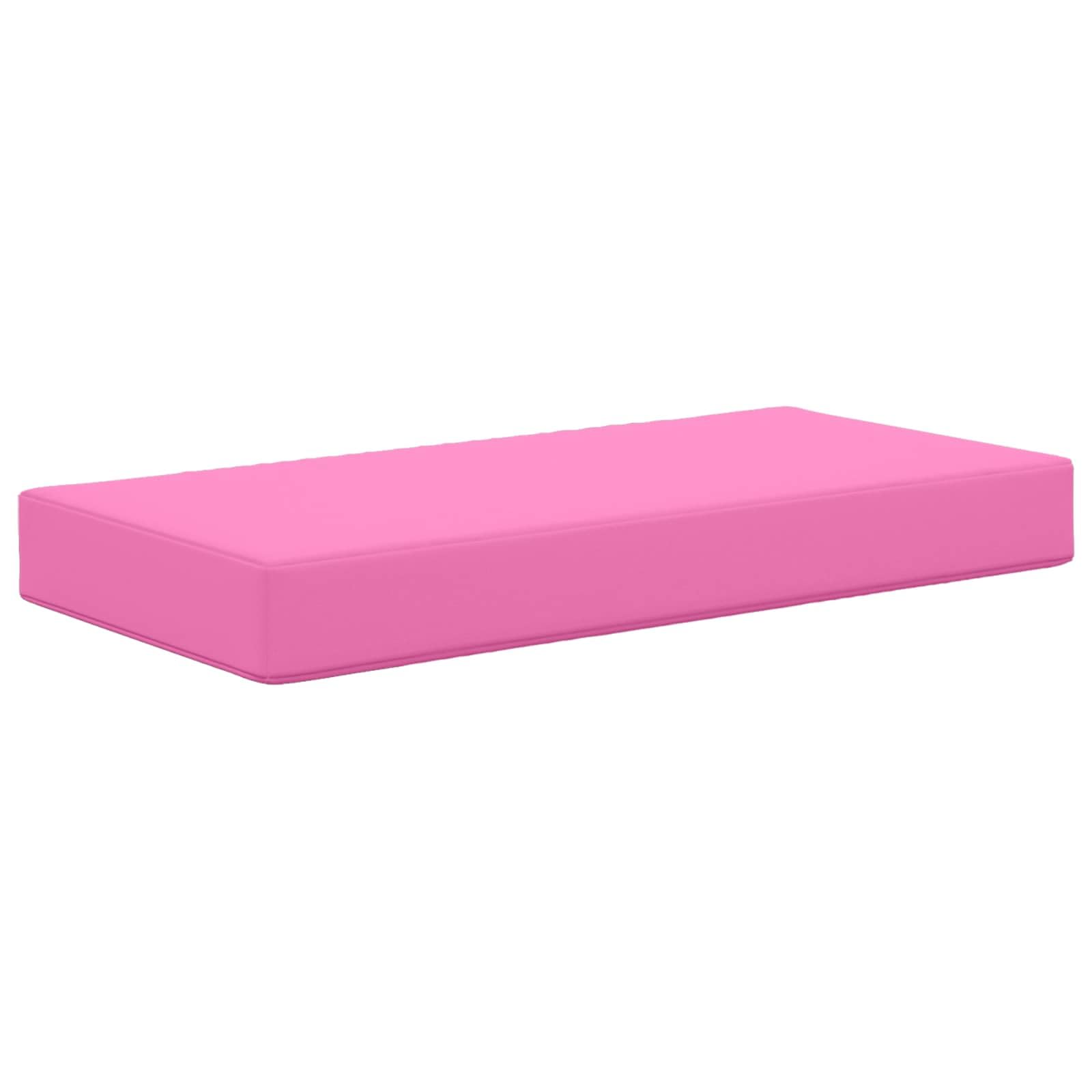 Coussin de siège ergonomique rose 80x40 antidérapant et lavable