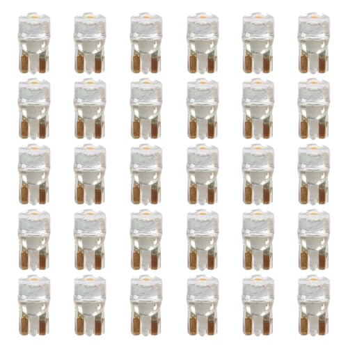 30 unidades bombillas LED interiores para auto T10 6000K