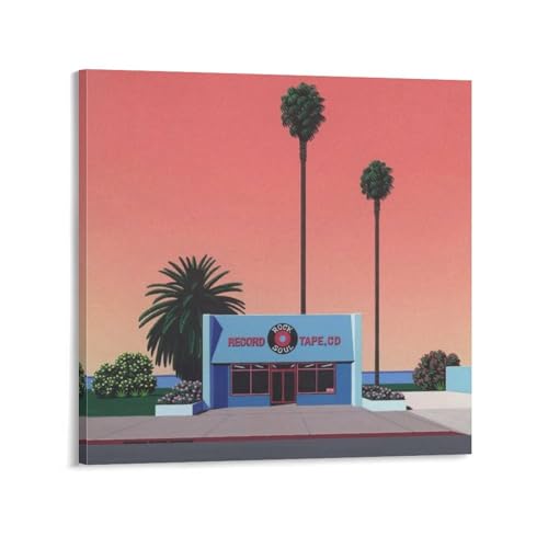 Hiroshi-Nagai i䔎̉ (25) A[gpl |X^[ LoXEH[A[g  ŉ Ǌ| ǂ̊G 16x16inch(40x40cm)