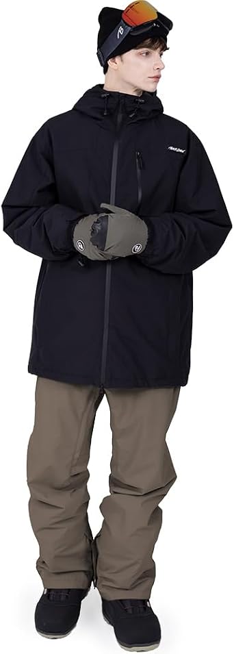 BLACK SNOW OB02M Snowboarding Wear, Mens Pants, Single Item, Snowboard Wear, Black Snow