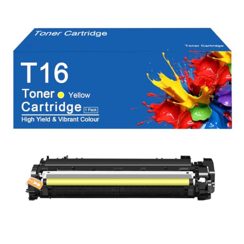 Toner T16K C M Y jaune compatible avec Canon i-SENSYS X C1936P impression laser