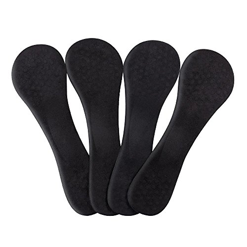 Semelles pour Talons Hauts, Semelles Intérieures en Gel de Silicone Auto-adhésives pour Chaussures à Talons Hauts, Semelle Coussinet 3/4 Semelle Intérieure de Soutien de La Voûte Plantaire Cover