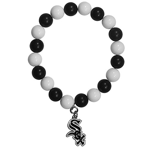 Chicago White Sox Fan Bead Bracelet
