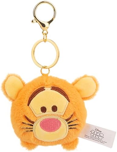 Disney Tsum Tsum Plush Mirror Keyring, Doll Character Keychain