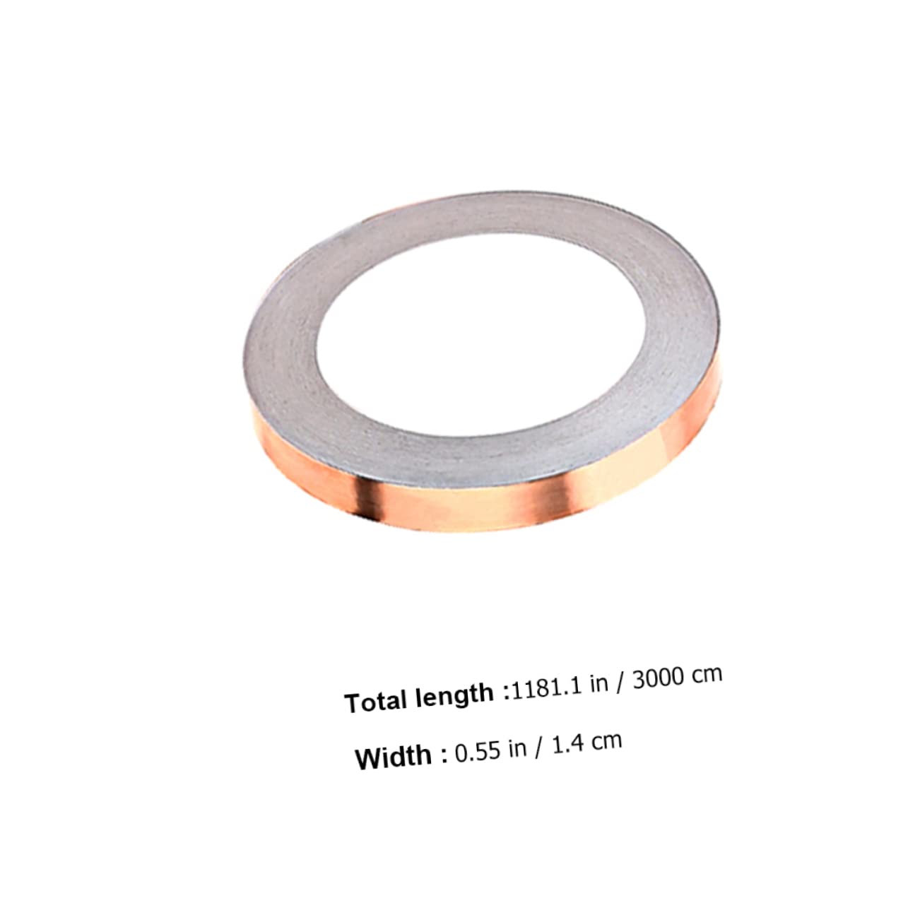 KICHOUSE Conductive Adhesive Foil Tape 30m Long x 14mm Shielding Guitar Supplies Acoustic Pickguard