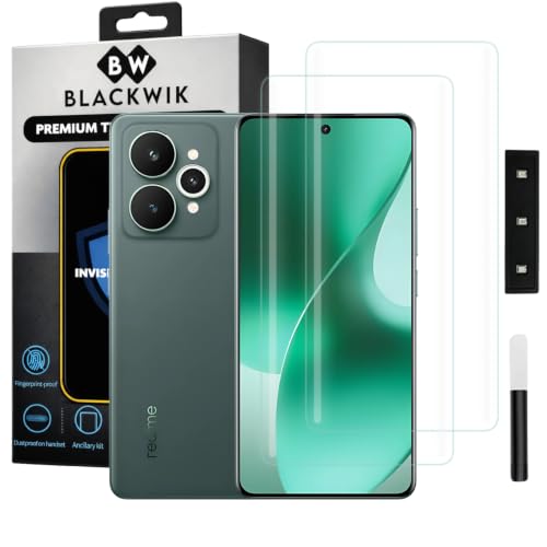 Image of Blackwik UV Curved Tempered Glass for Realme 15 5G | 2-Pack