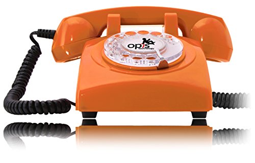 Telefono stile retro design vintage anni sessanta