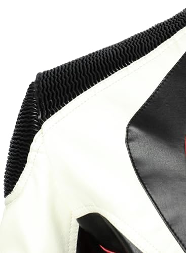 HOOD CREW Man’s Motorcycle Biker Jackets Stylish Design Faux Leather Jacket for Men4