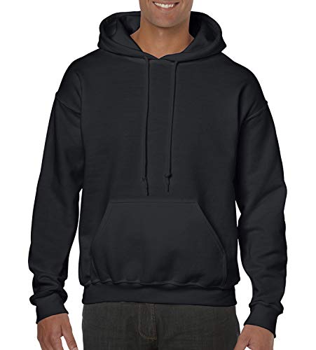 Gildan HeavyBlend, Hooded Sweatshirt 3XL,Schwarz