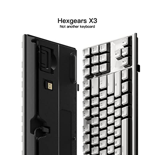 Hexgears X3 Tkl 2.4Ghz Wireless Mechanical Keyboard With Gold Kailh Box Switches, Tenkeyless Compact Gaming Keyboard, Ergonomic 87-Key Typewriter Keyboard With Wrist Rest #TOP4