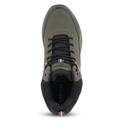 Image of FLYO By Lakhani Vardaan WOODS01 Outdoor Shoes, Sturdy Sole for Tough Terrains, Comfortable Insole, Suitable for Outdoor Activities and Casual Wear