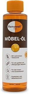 Renuwell Möbel-Öl Leinöl-Firnis, 270 ml – Natürliches Pflegeöl für Holz mit Lein im Test