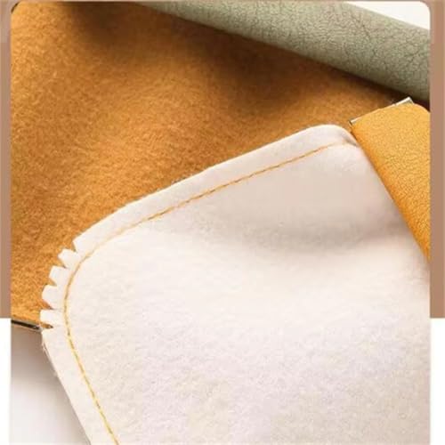 Pouchic - Personalized Snap Closure Leather Organizer Pouch,Pouchic Leather Organizer,Small Makeup Bag For Purse Lambskin (6pcs-A)4