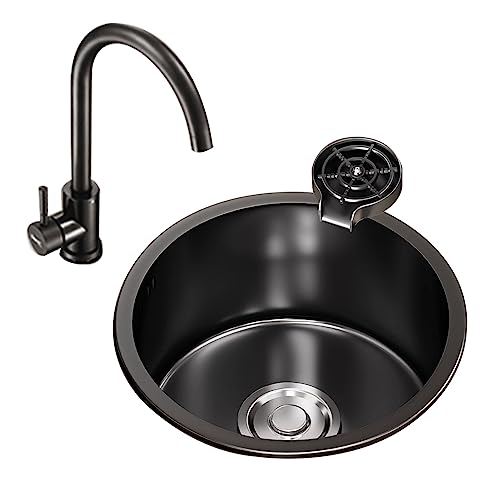 Évier de cuisine en acier inox 32cm idéal pour studio moderne et espace bar