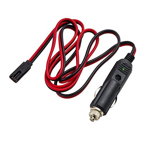 RoadPro RPPSCBH-2CP Platinum Series 2-Wire 2-Pin Plug/12V Plug Fused Replacement CB Power Cord, 16-Gauge Heavy-Duty Copper Wire - Thumbnail 3