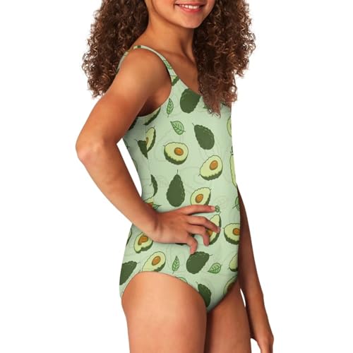 Image of YEXIATODO Kids One Piece Swimsuit for Teen Girls Womens Bathing Suit High Waist Bikini Set Girls Swimsuit for 7-18 Years Old