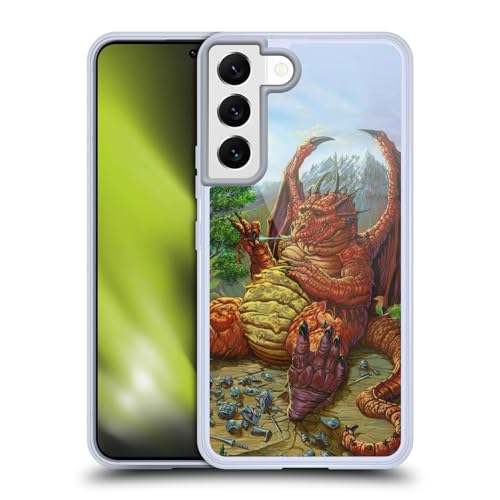 Funda de gel suave Samsung S22 5G carcasa silicona dragón