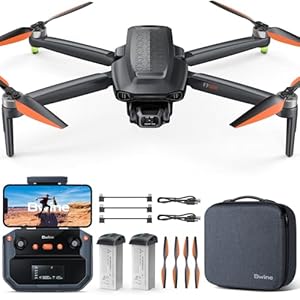 Bwine F7GIM Pro Drone with 6K UHD Camera, 3-Axis Brushless Gimbal, 4K/30fps Video, GPS Smart Control for Adults and Beginner, Plus 70Mins Flight Time, 10000Ft FPV Digital Transmission and TOF Safety Support