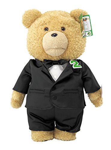 Commonwealth Ted 2 Ted in Tuxedo R-Rated Talking Teddy Bear Plush, 24