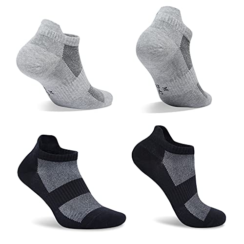 FARCHAT Soquette Femme Chaussette Hommes Courtes Sport Respirant Coton Noir Gris 39-42 Unisexe 10 Paires Maille Respirante Cover