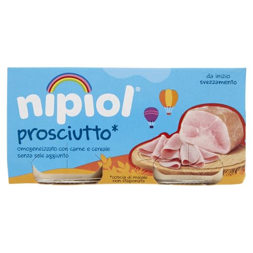 Nipiol Omogeneizzato Prosciutto 2 x 80g
