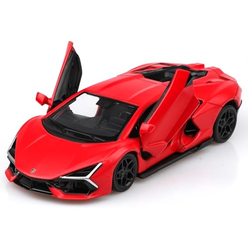 Modelo Lamborghini 1:36 Escala Vehículo Diecast Rojo miniatura 3