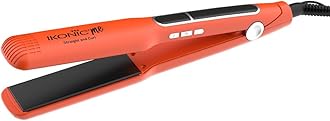 IKONIC2 in 1 Straight n Curl Wide Hair Straightener (Wide - Orange)