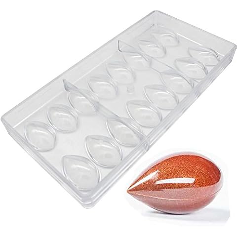 Chocolate Mould Olive Shaped Polycarbonate Chocolate Mold 3D Candy Mold Cover