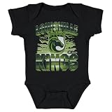 500 LEVEL Louisville Kings Vintage One-Piece Infant Bodysuit (Black, 6M)