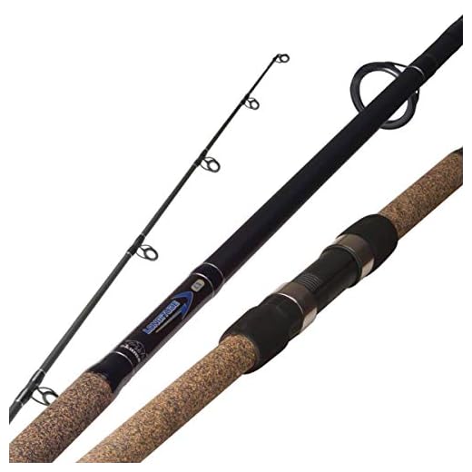 Okuma Longitude Surf Graphite Rods (Large, Black/Blue/Silver)