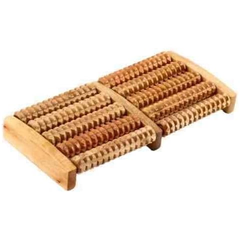 SystemsEleven Wooden Foot Feet Roller Wood Care Massage Reflexology Relax Relief Massager Spa by SystemsEleven Cover