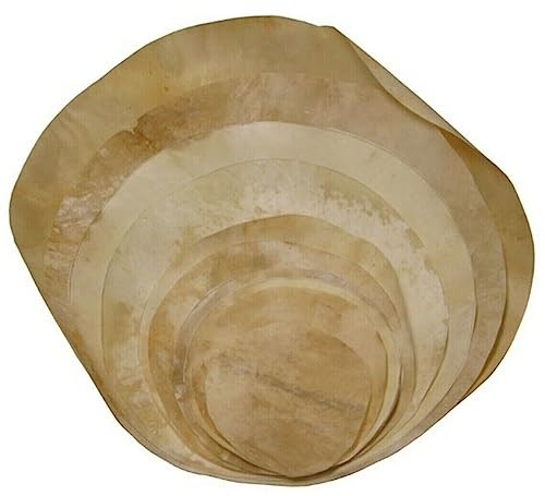 Drum Head Goat Skin Banjo Snare Drums Djembe Native Frame Irish Bodhran Skins (18 INCH)