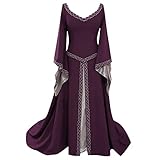 HIKO23 Plus Size Womens Medieval Dress Renaissance Victorian Fancy Dresses Cosplay Costume Halloween...