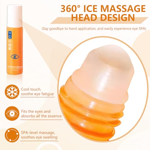 4 Stück Vc Lutein AugenöL Augenserum VC Lutein Augenöl,Lutein Ätherisches Öl,VC Lutein Augenserum, Lutein Augenessenzöl,Lutein Eye Essence Oil, Lutein Augen Straffendes Serum