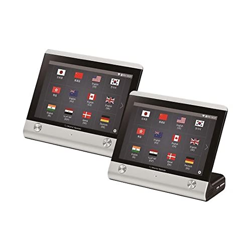 【新品未使用】 キングジム 翻訳機 対話型翻訳機 ワールドスピーク HYK100 シルバー 41eQ3k7DJmL.jpg