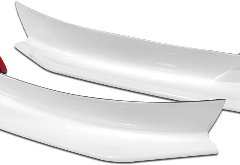 Miniatura 3 de Kit de 3 labio de parachoques delantero compatible con Mazda RX8 RX-8 2004-2008, alerón de protección divisor estilo MS, difusor de aire y barbilla