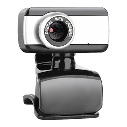 Microfono incorporato: senza microfono esterno aggiuntivo, questa webcam per il laptop ha un microfono costruito di alta qualità che può trasmettere audio e immagine contemporaneamente