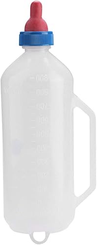 Alimentador de botellas de cordero Botella de cordero huérfano 28 × 11 × 8 1 l Botella de leche de cordero Bebé Cabra Alimentador de leche de