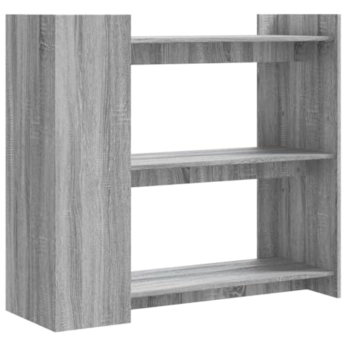 Mesa de pasillo estrecha gris Sonoma de 100 cm para salón 7