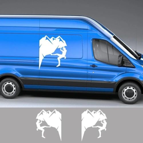 Autocollant couverture camping-car grimpeur pour masquer les rayures de van - 3